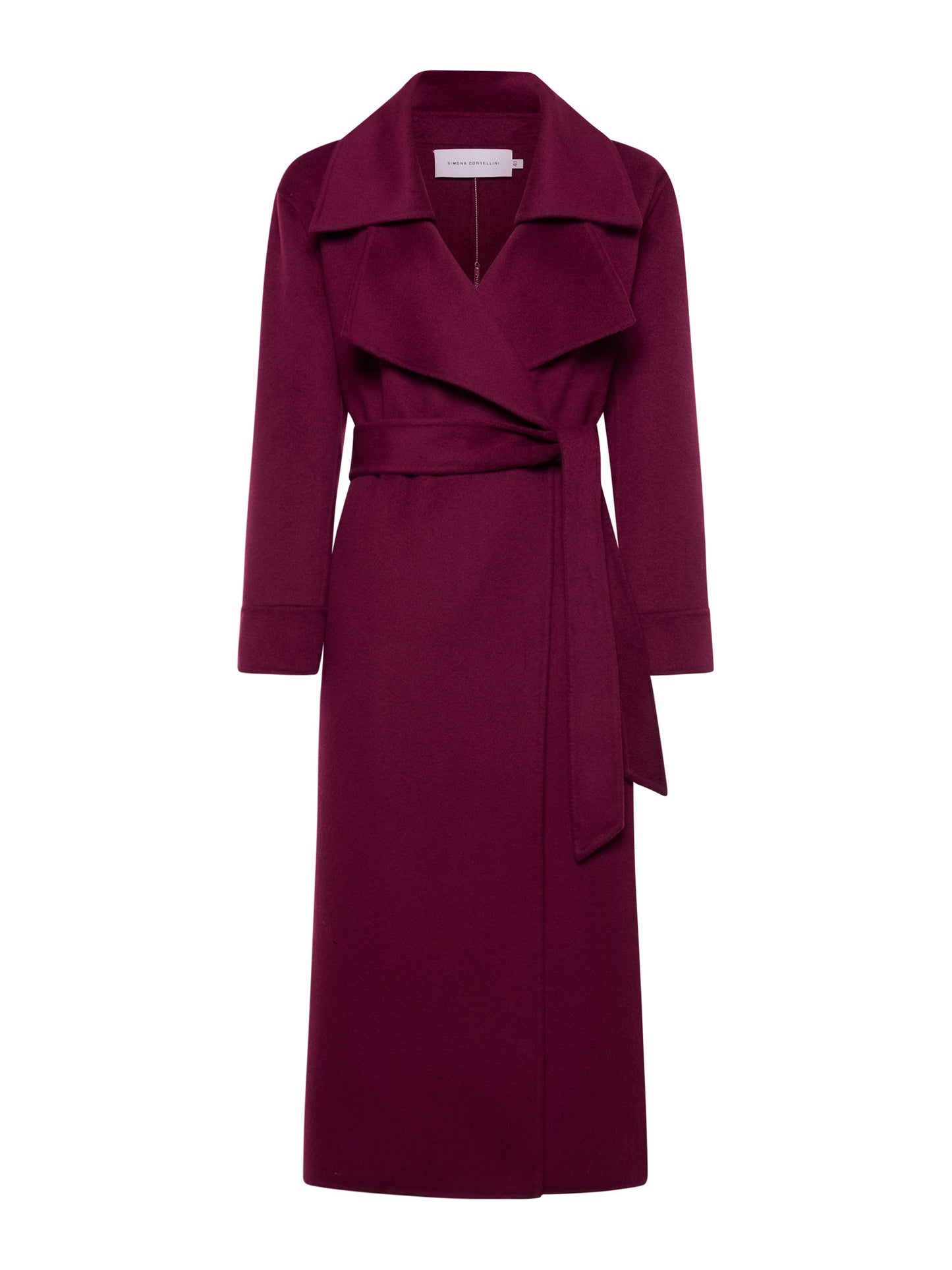 Cappotto basic doppiato in lana