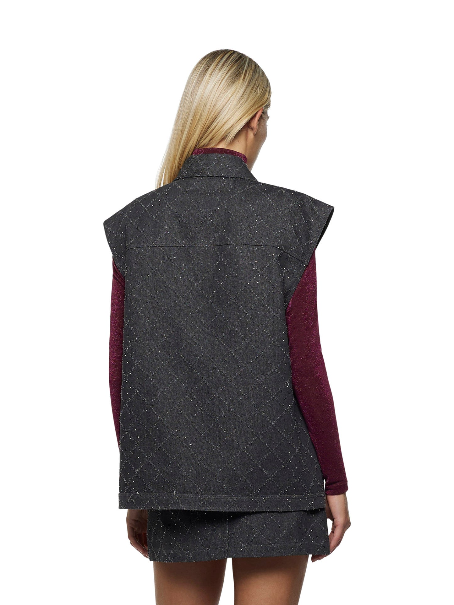 Gilet in denim