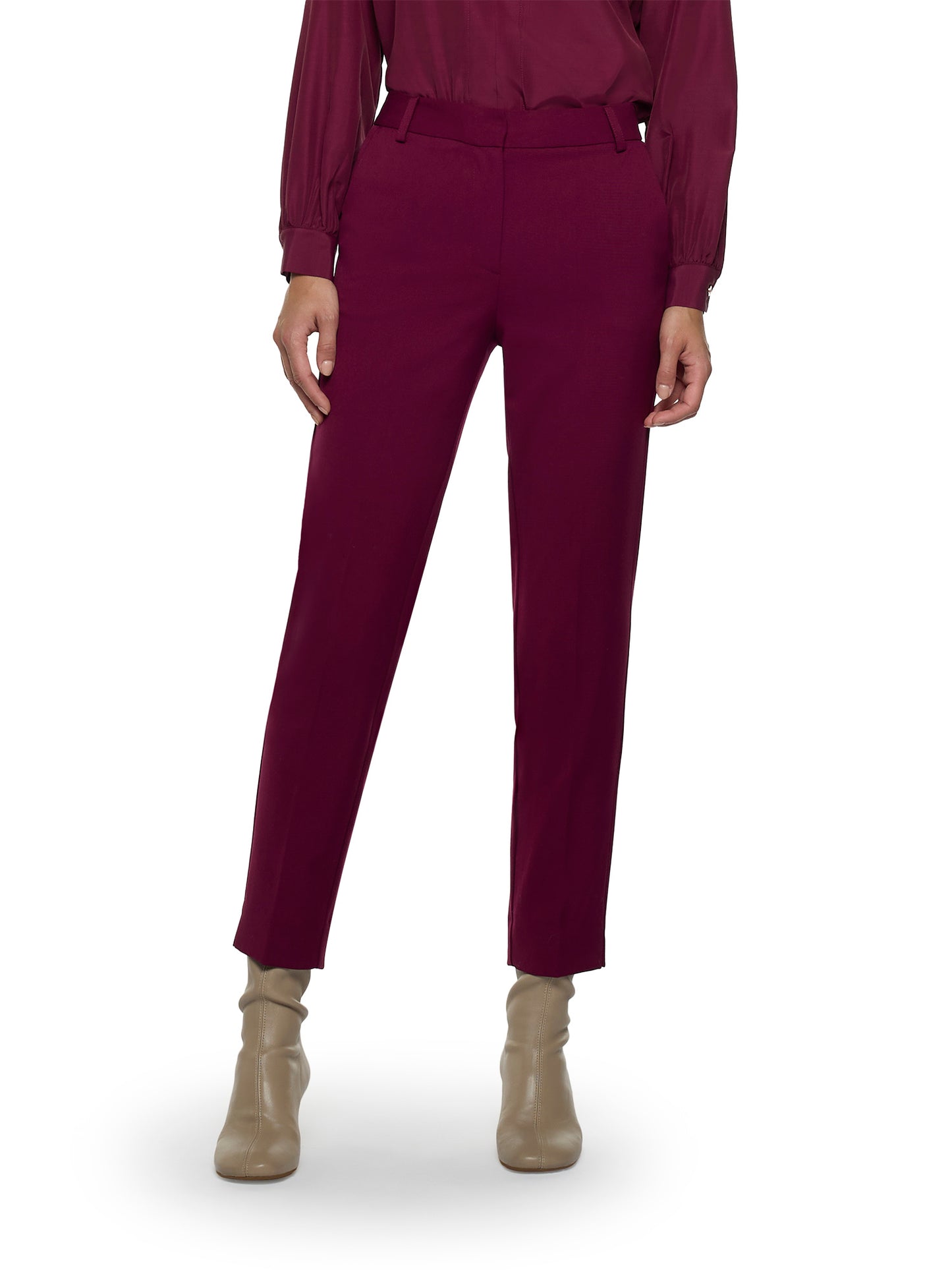 Cigarette pants in combed comfort