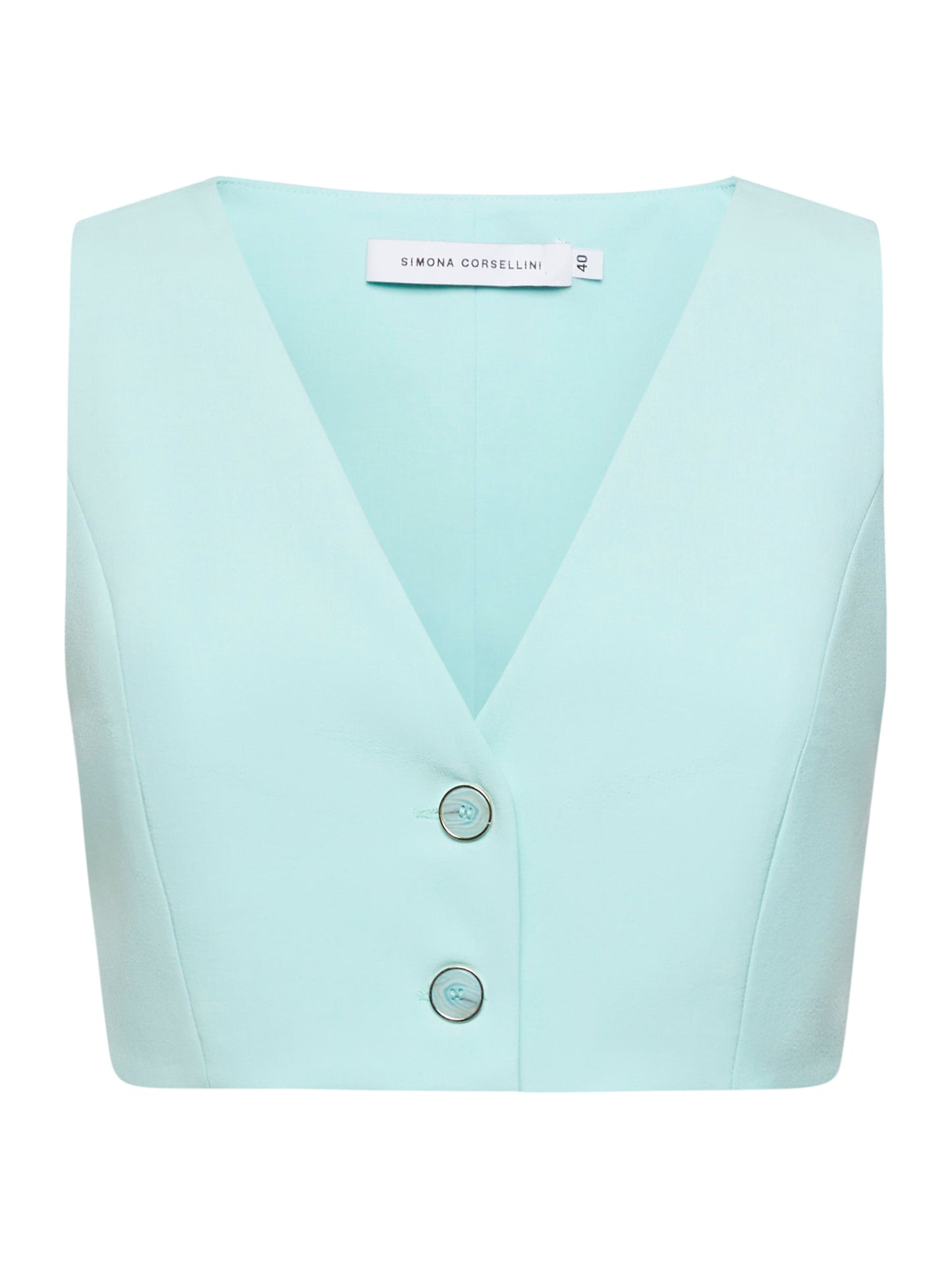 Top cropped in tela fluida