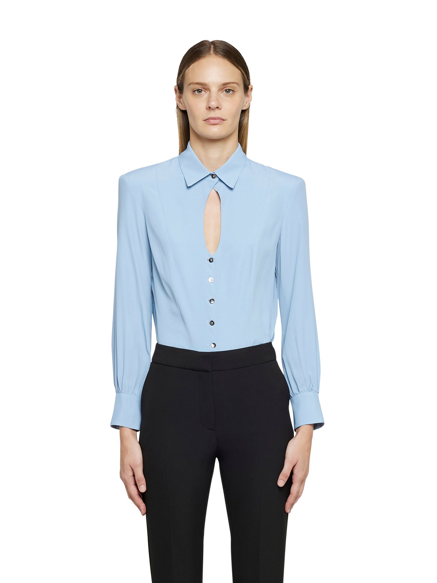 Shirt with drop front – simonacorsellini
