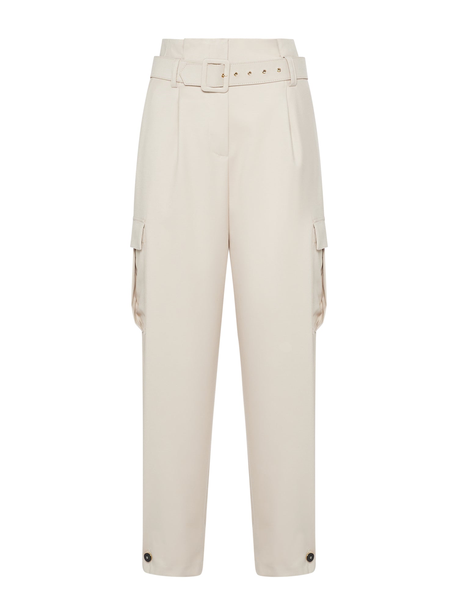 Space Simona Corsellini Pantalone cargo con cintura