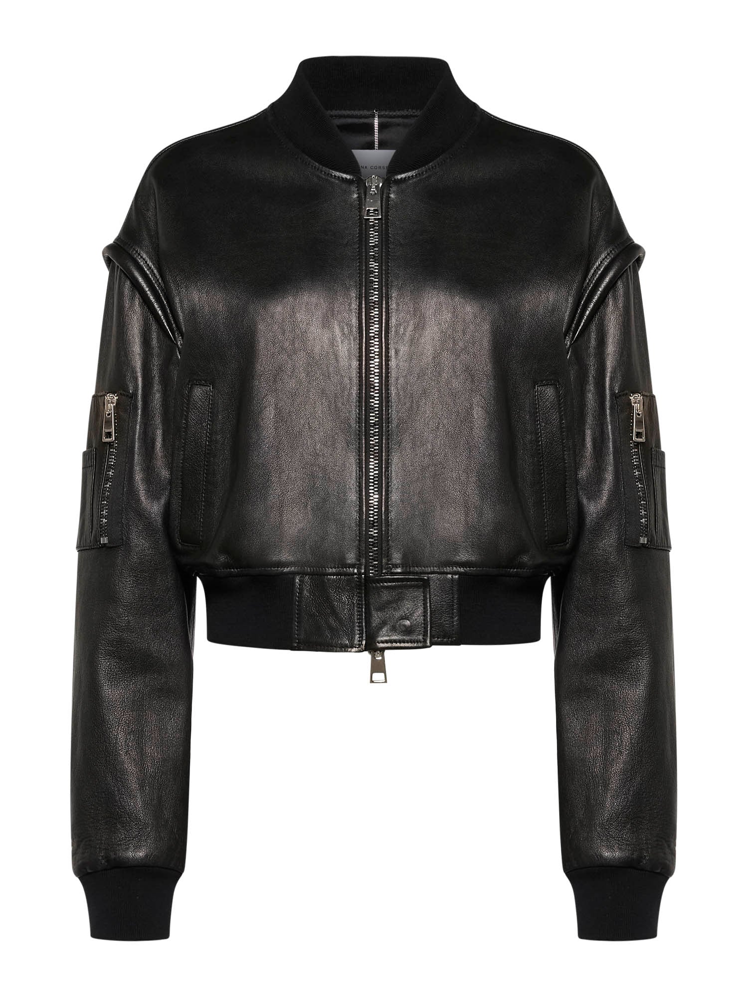 Bomber in vera pelle