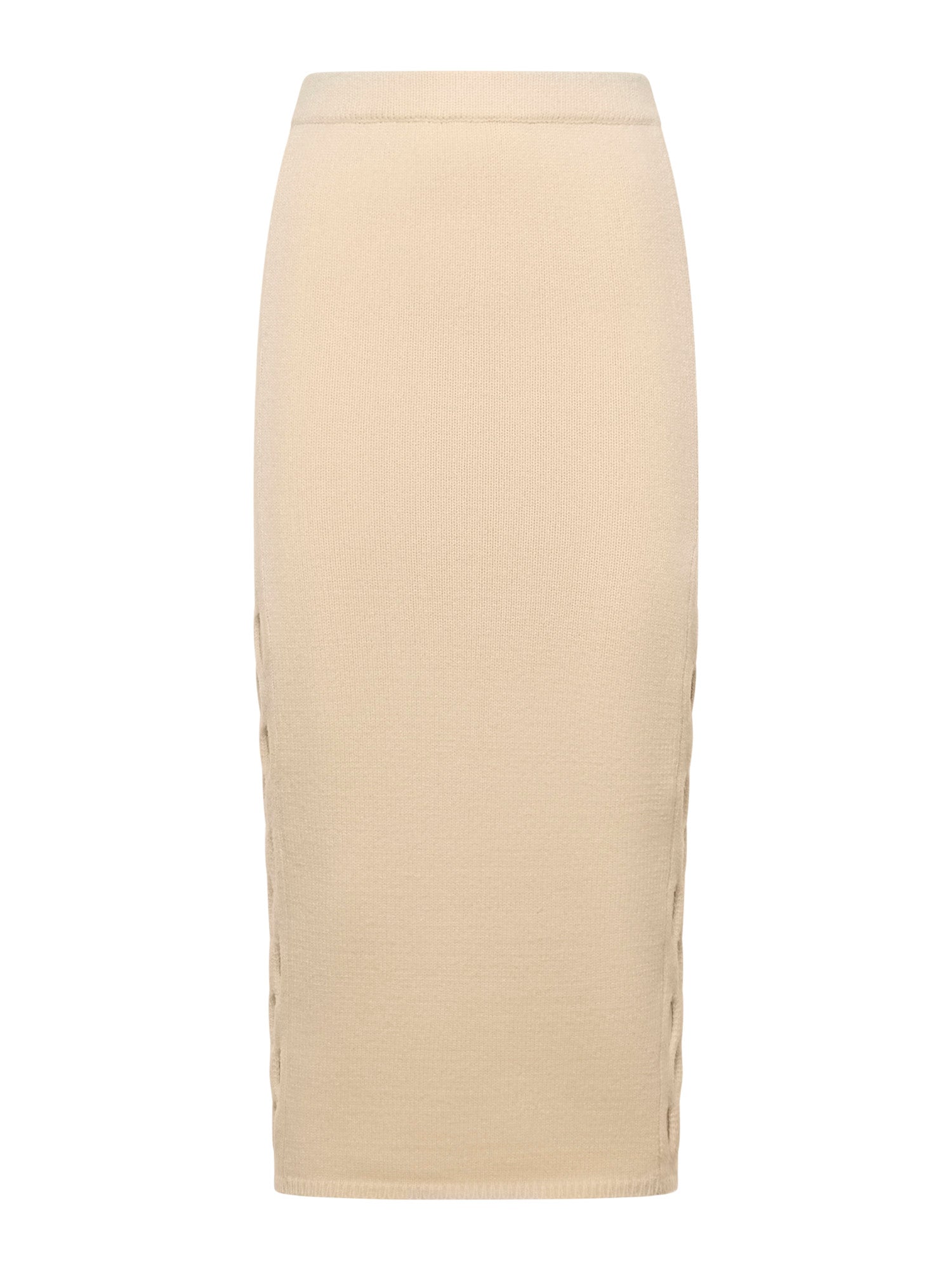 Gonna lunga con dettagli cut-out