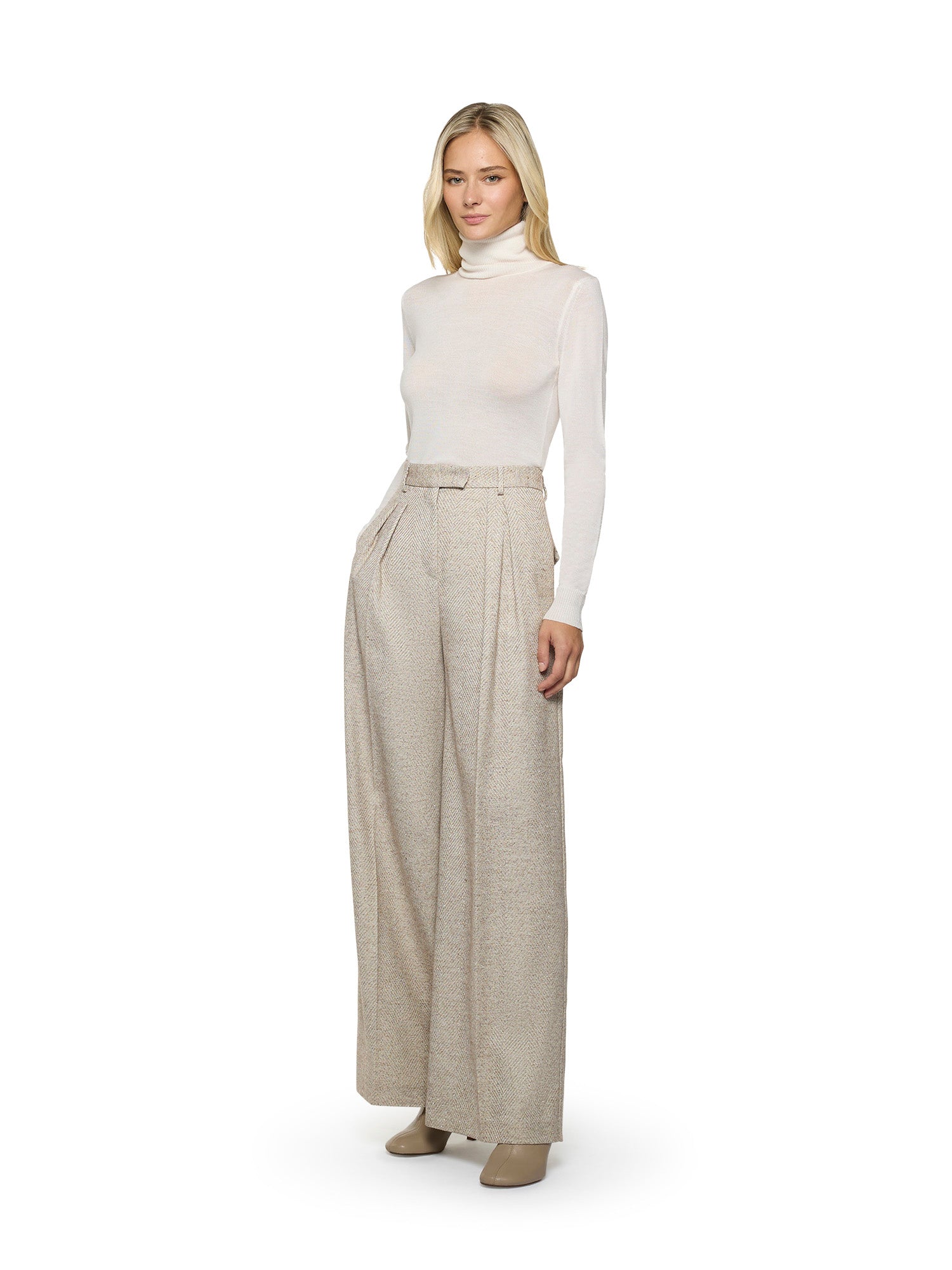 Dolcevita basic a maniche lunghe