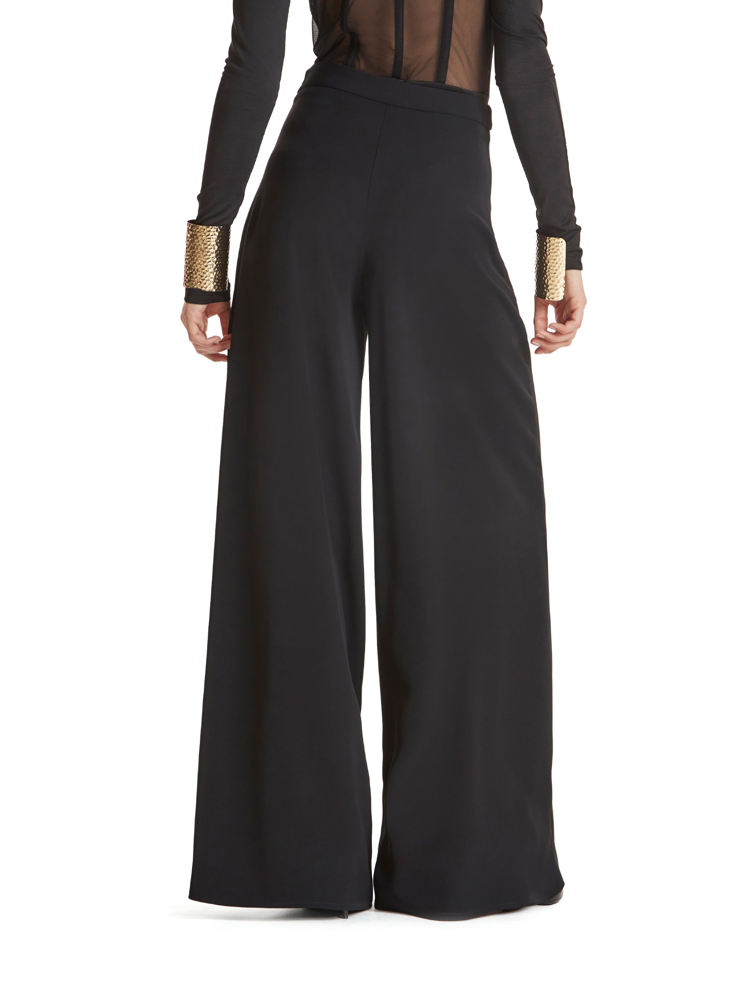 Extra-wide-leg trousers