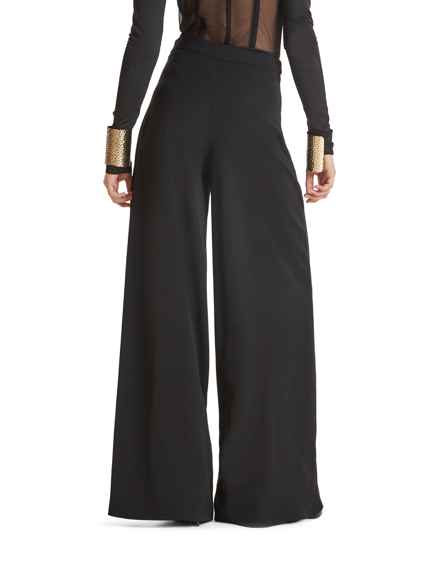 Extra-wide-leg trousers