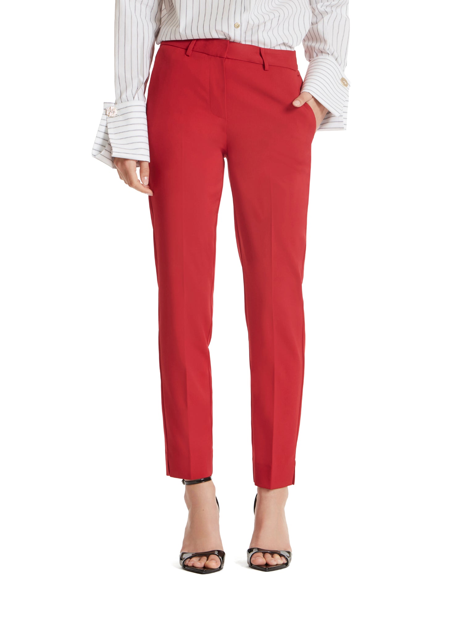 New York cigarette trousers in comfort wool