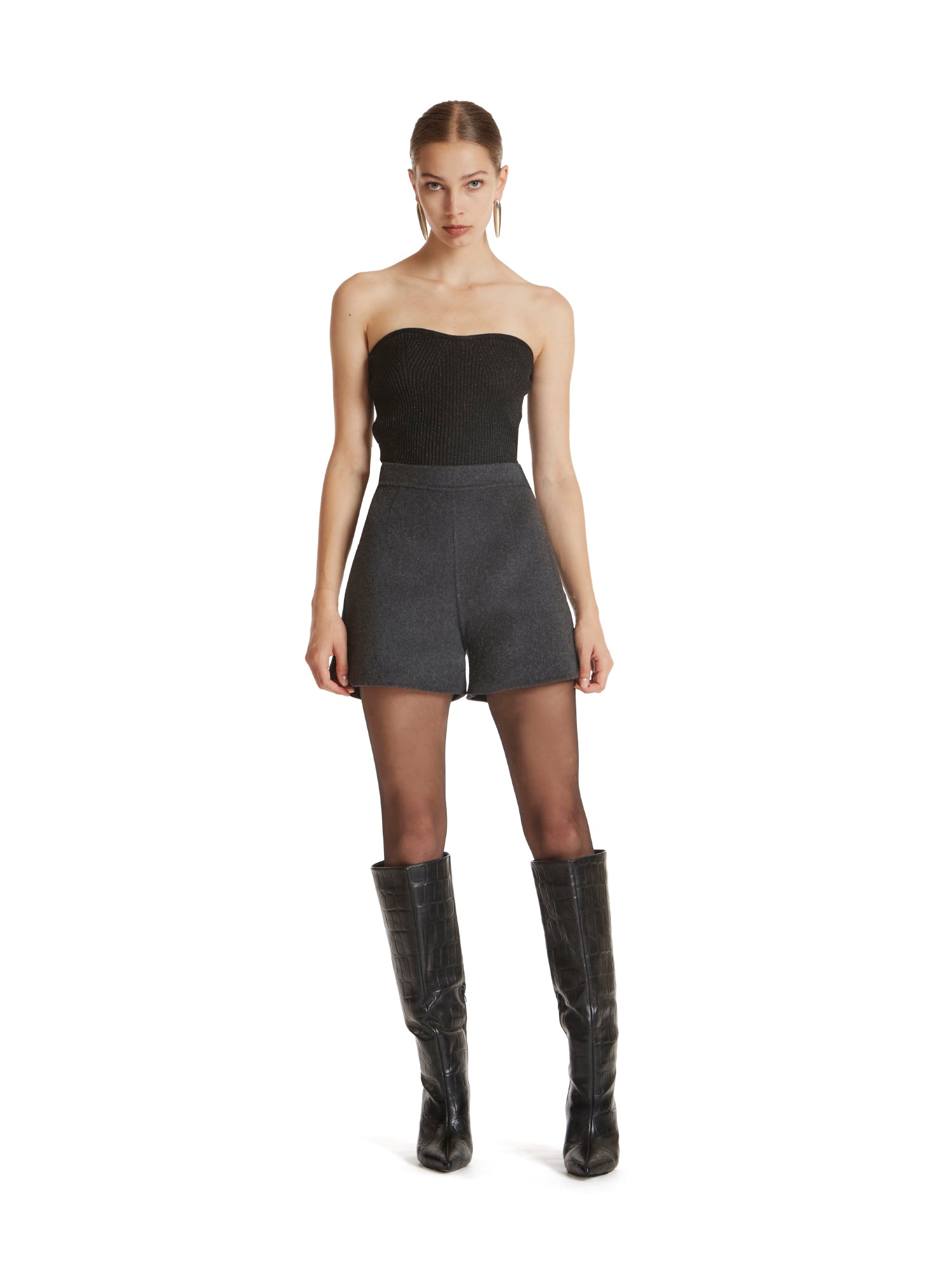 Double cloth shorts