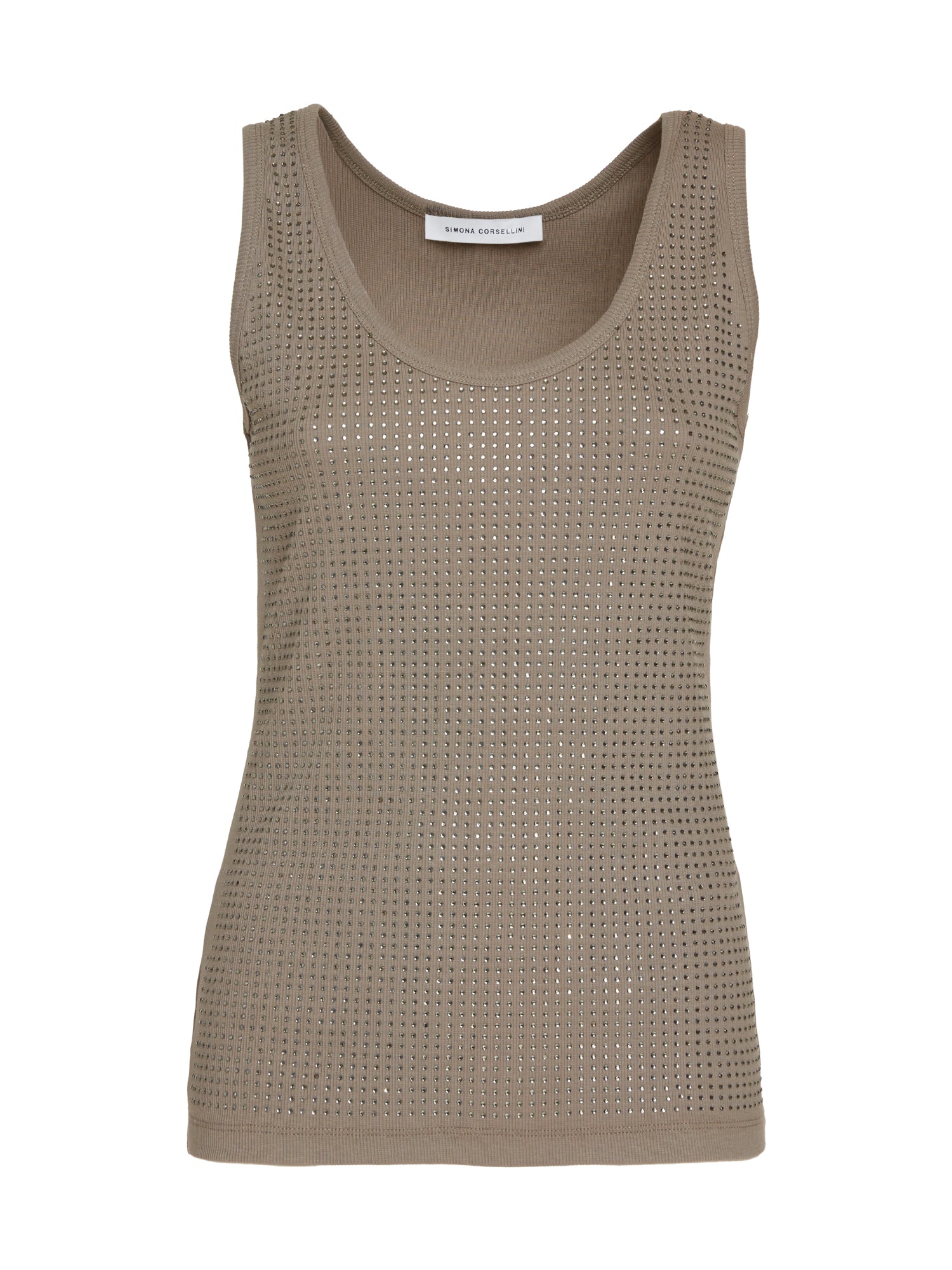 Top costina full strass