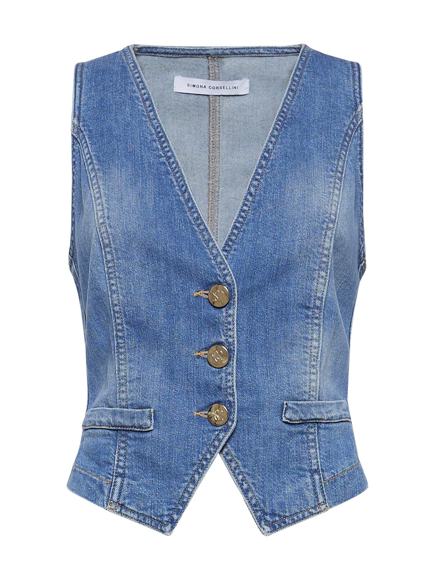 Ultra-fitted waistcoat in mechanical comfort fabric