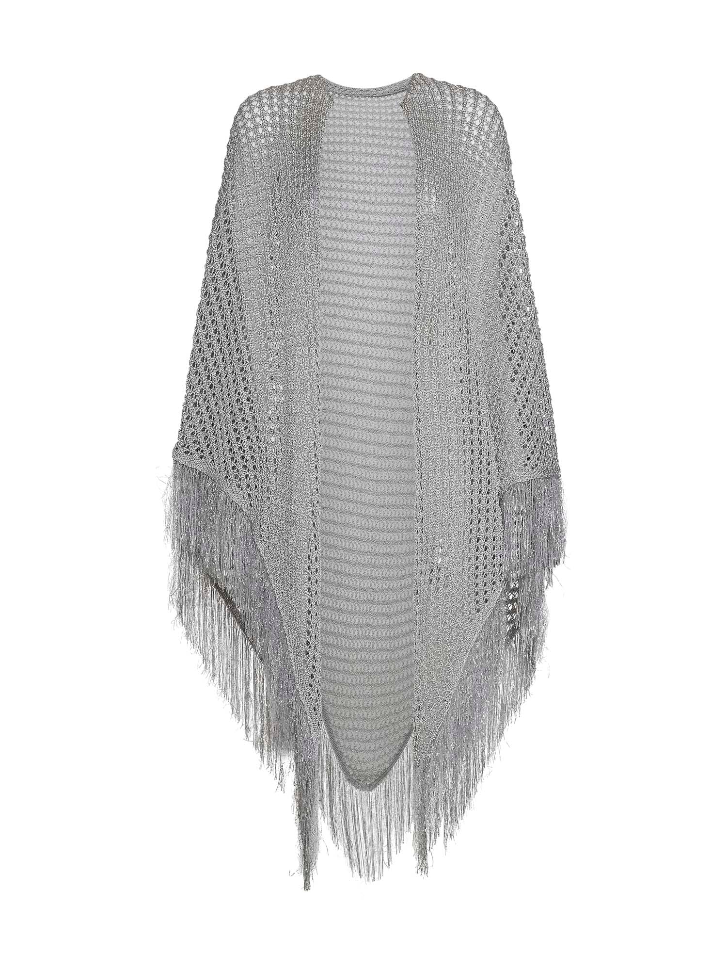 Space Simona Corsellini Scialle in crochet lurex