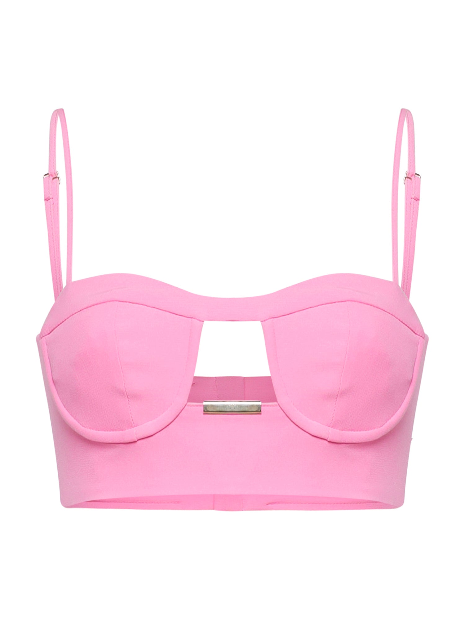 Space Simona Corsellini Top bra in poly cady