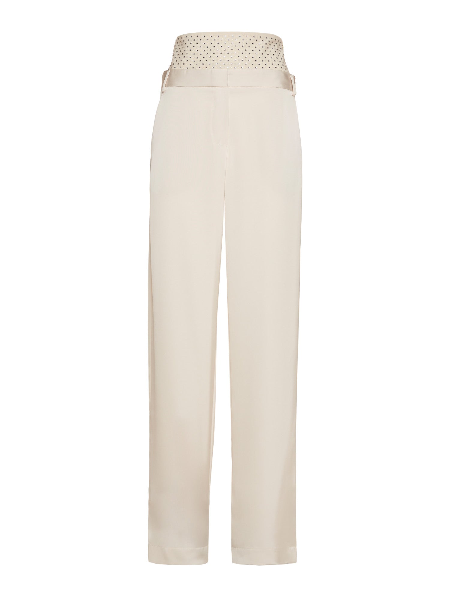 Straight leg trousers