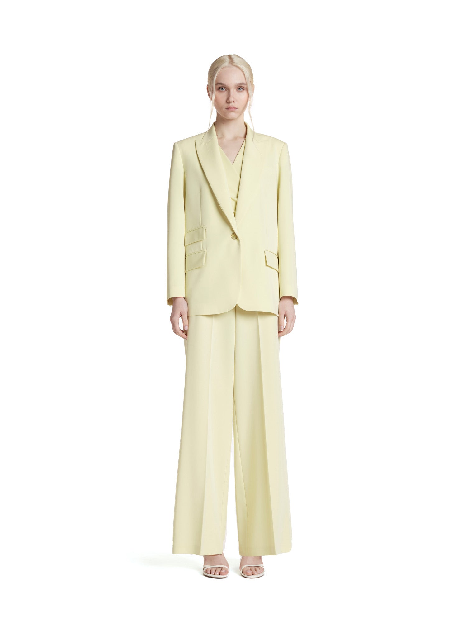 Flowing canvas jacket