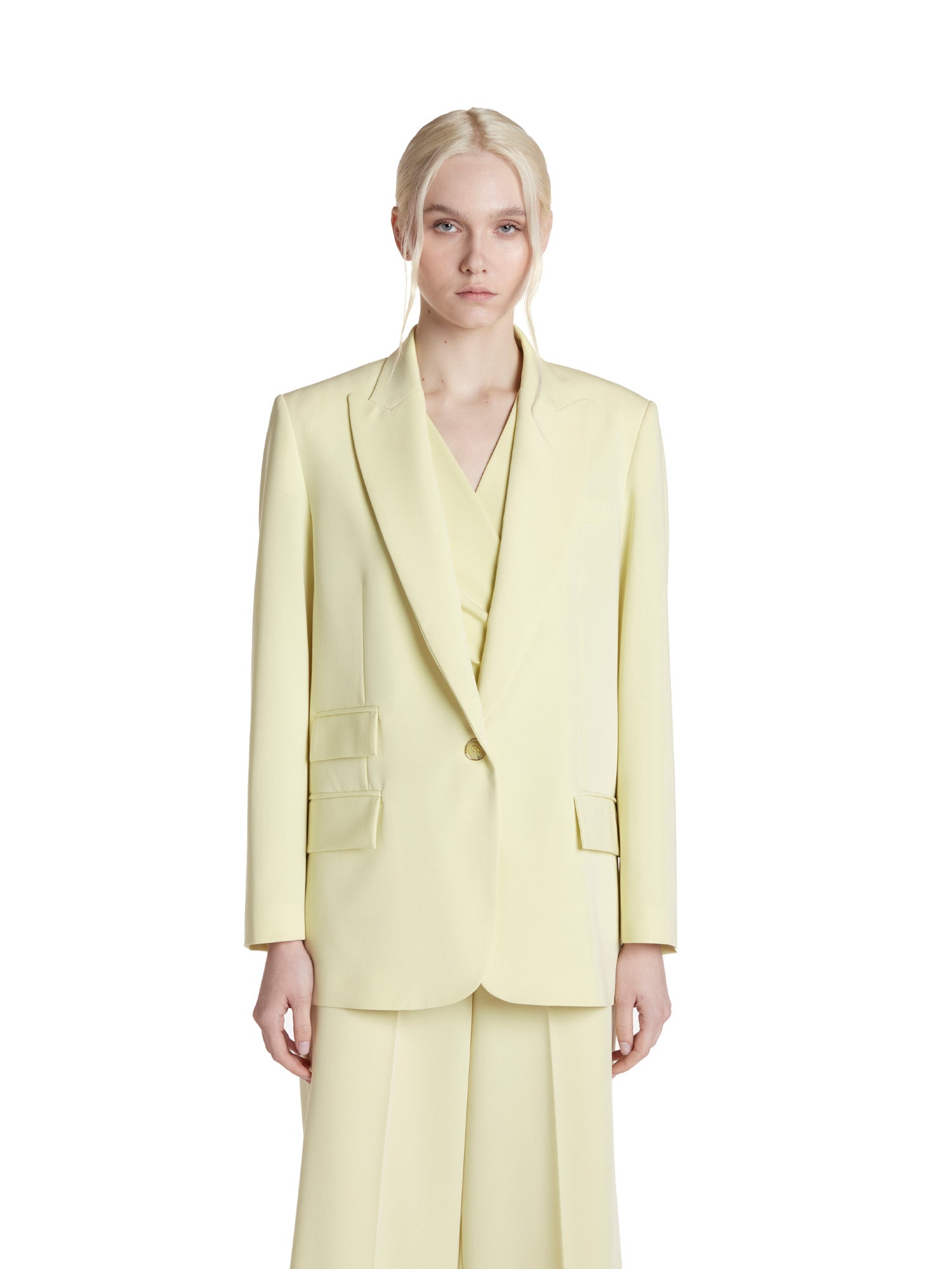 Flowing canvas jacket