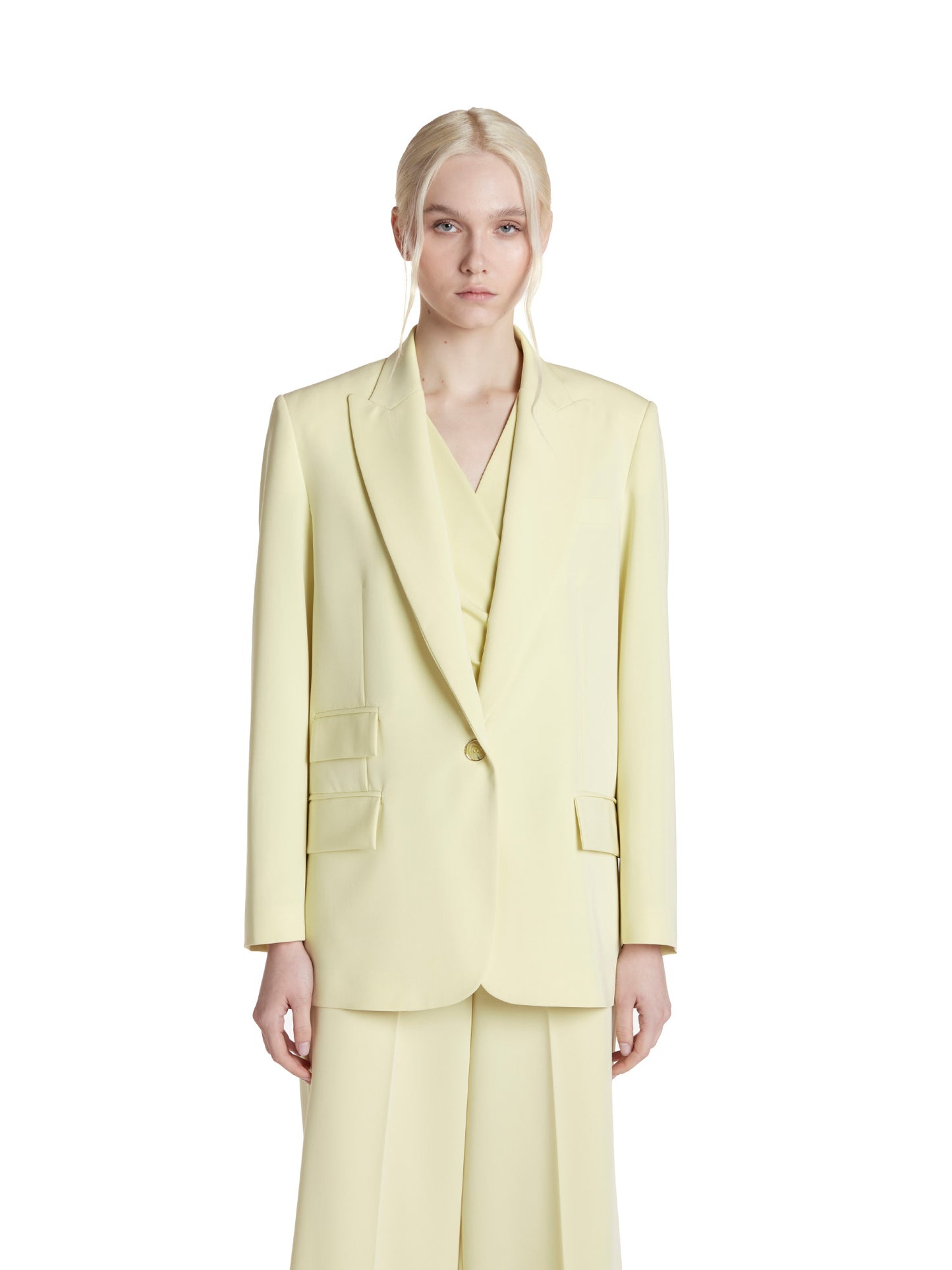 Flowing canvas jacket