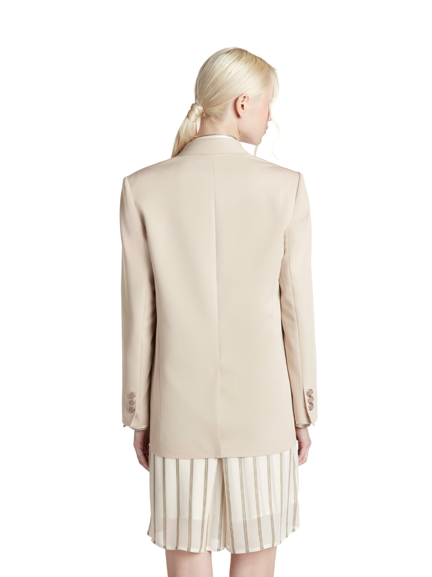 Flowing canvas jacket