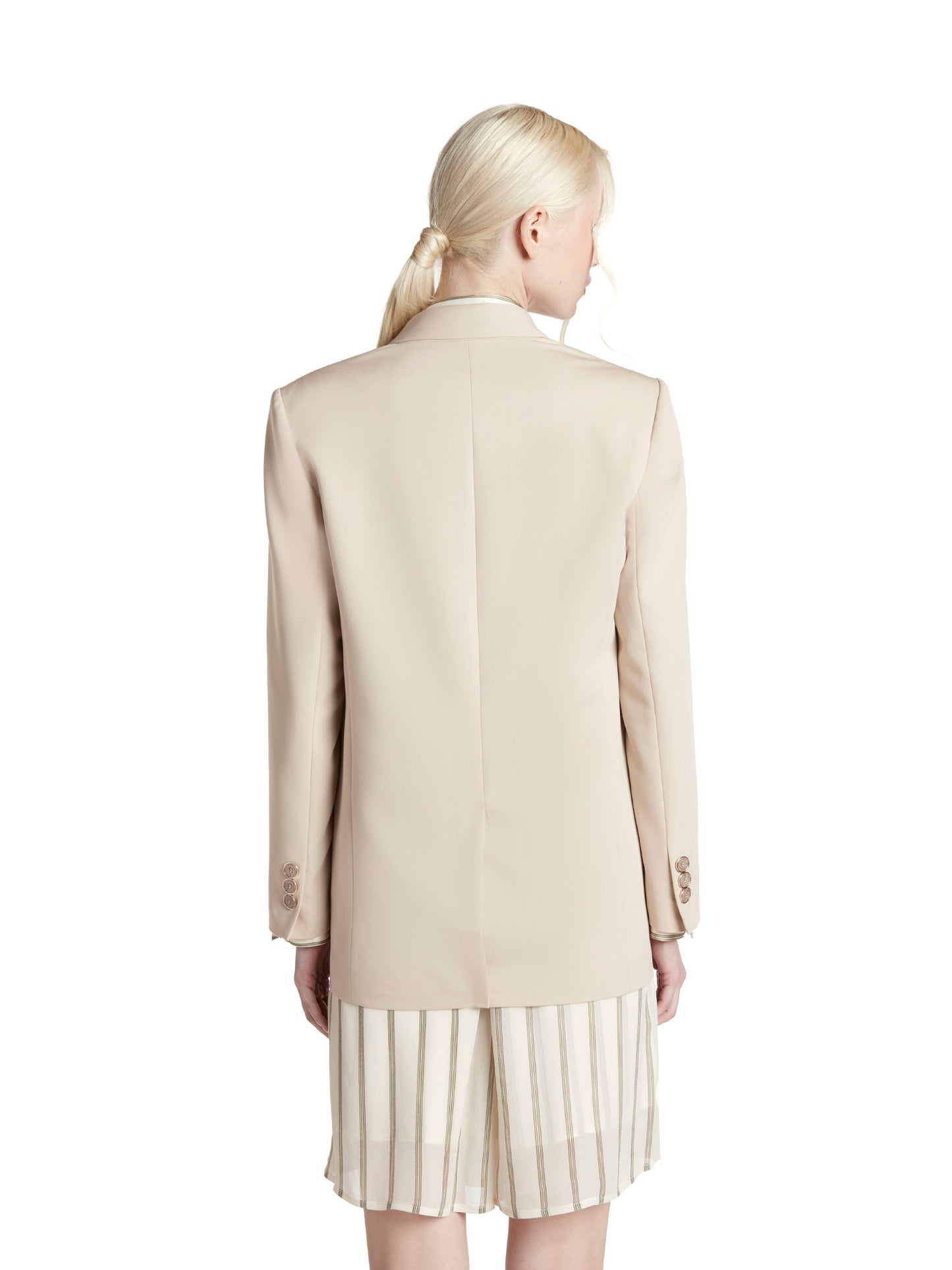 Flowing canvas jacket