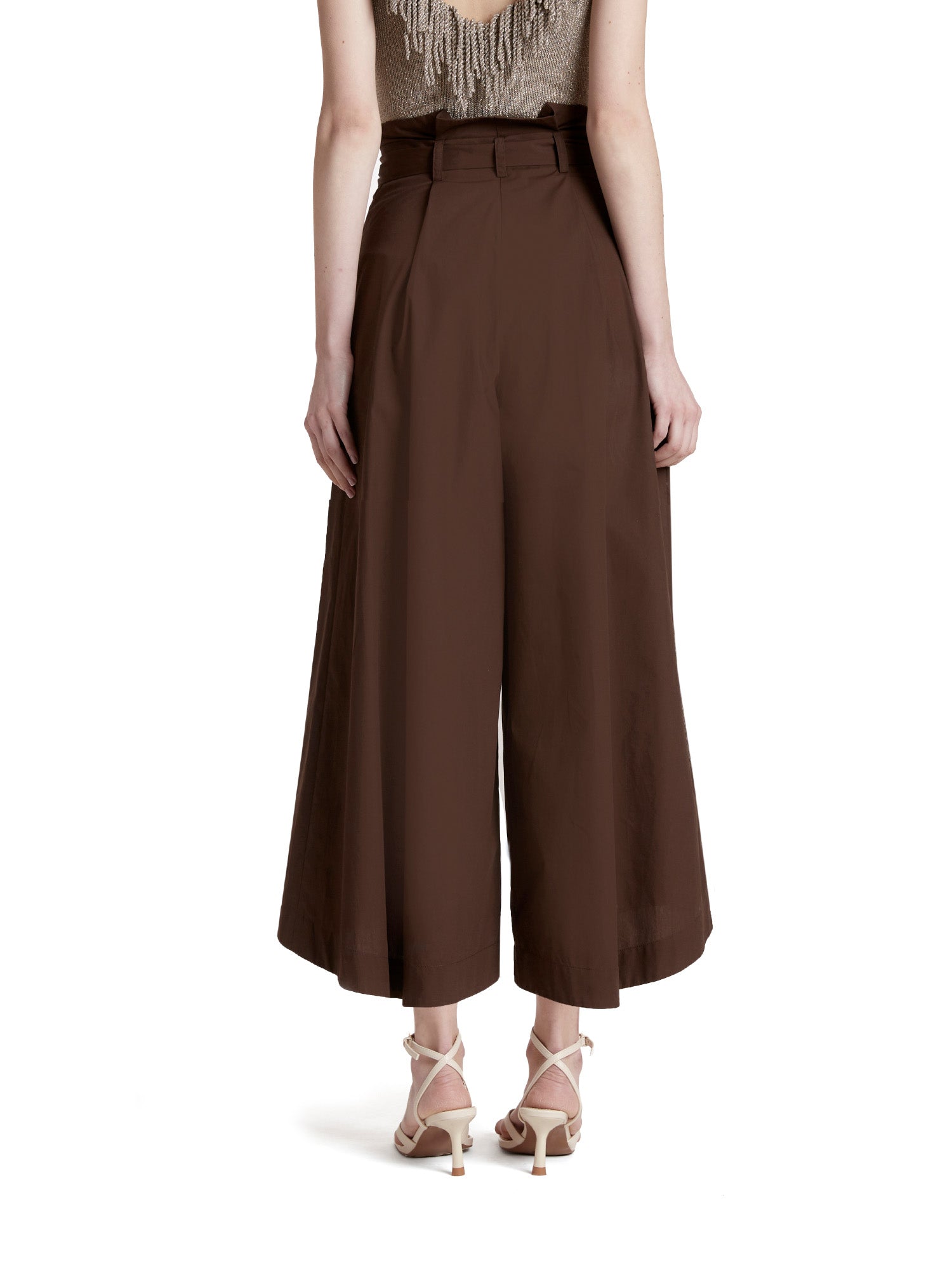 Wide-leg skirt-pants