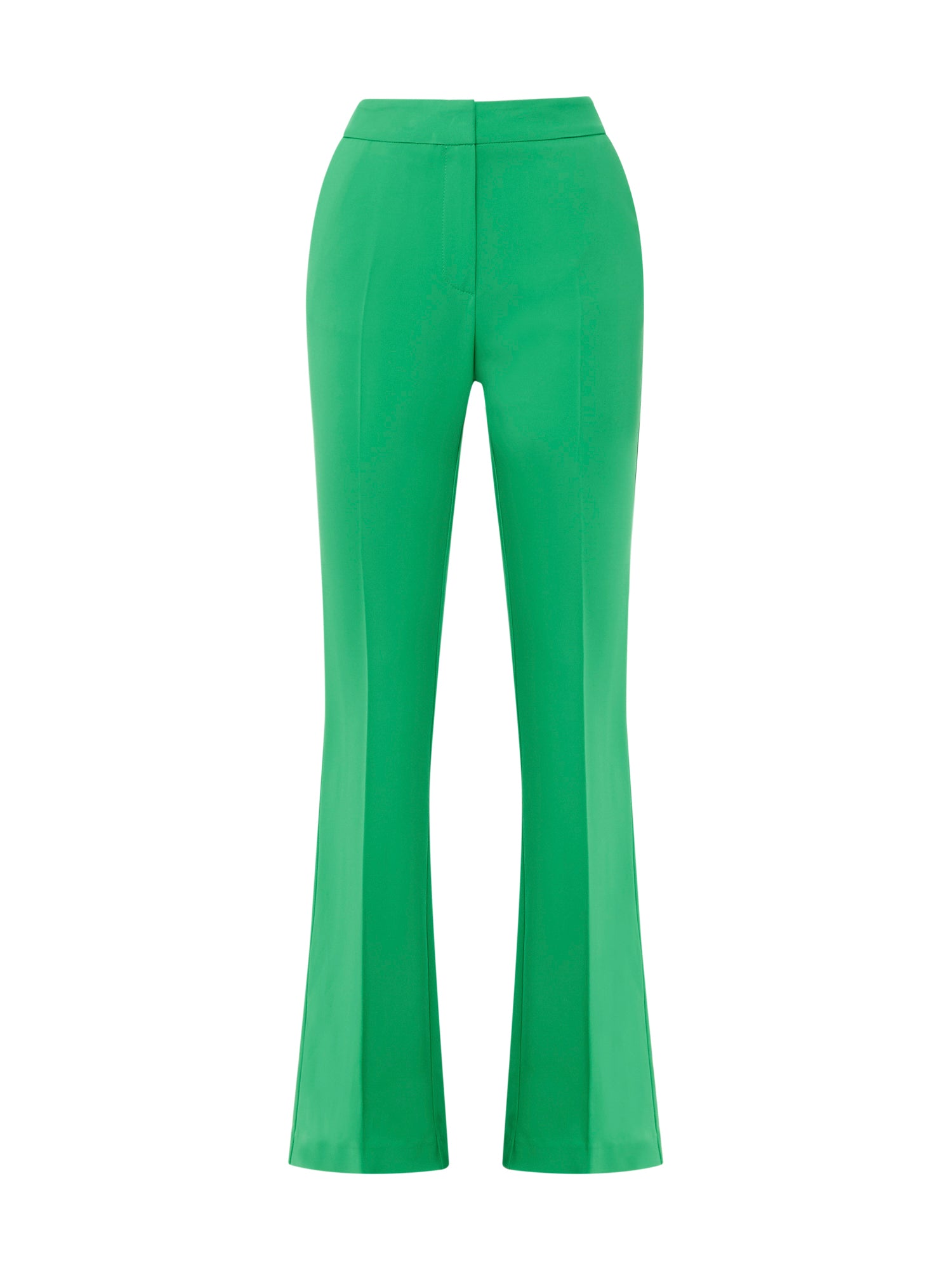 Basic flare trousers